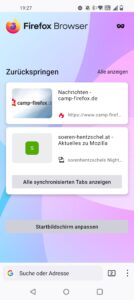 Firefox 106 für Android