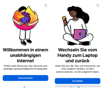 Firefox 106 für Apple iOS