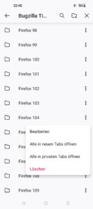 Firefox 108 für Android