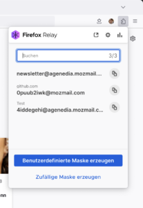 Firefox Relay 2.7