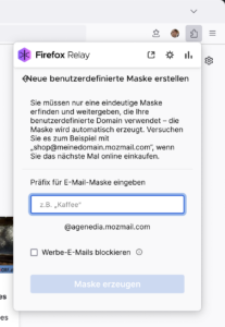 Firefox Relay 2.7