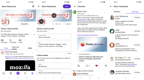 Mozilla Social for Android: First Preview Version
