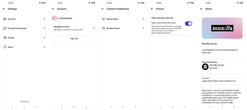 Mozilla Social für Android: Erste Vorschauversion