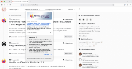 Firefox 142