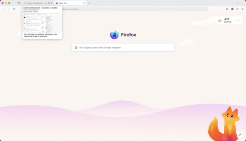 Tab-Notizen in Firefox