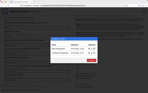Enterprise Policy Generator 8.0