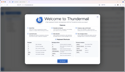Thundermail Webmail