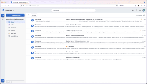 Thundermail Webmail