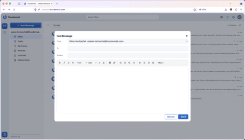 Thundermail Webmail