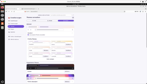 Firefox 157 „Nova”-Design