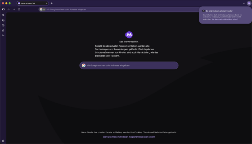 Firefox 157 „Nova”-Design