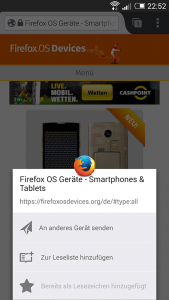 Firefox Mobile 35 für Android